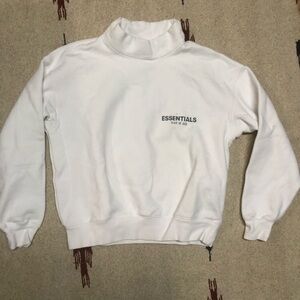 Essentials fear of God small Exclusive why Mock Neck Sweatshirt